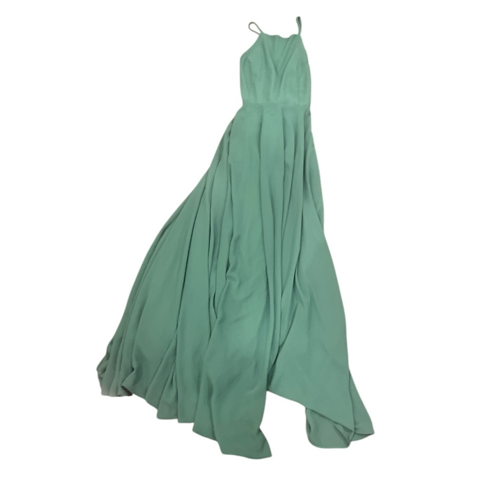 Lulus Mythical Kind of Love Green Maxi Dress small open back - Picture 8 of 10